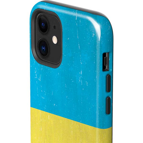 Ukraine Flag Distressed iPhone 12 Impact Case